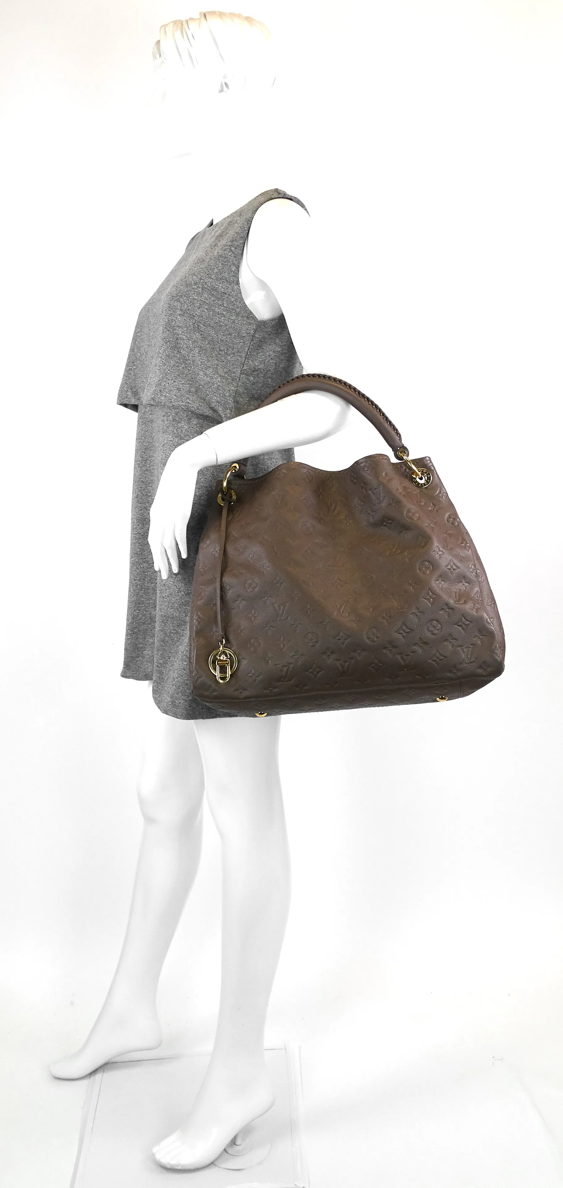 Artsy MM Monogram Empreinte Leather Handbag