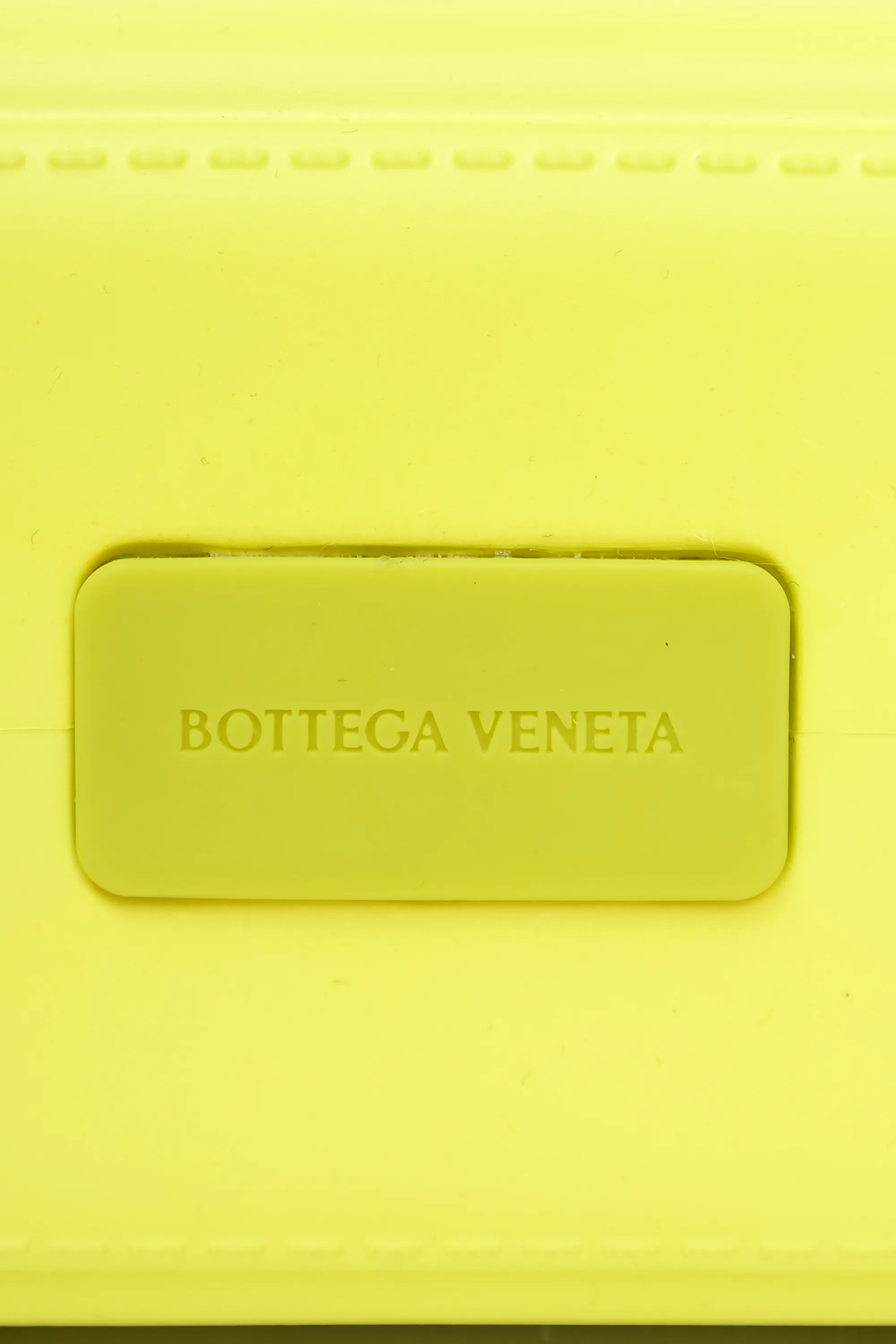 Bottega Veneta Kiwi Rubber Mini Arco Tote Bag