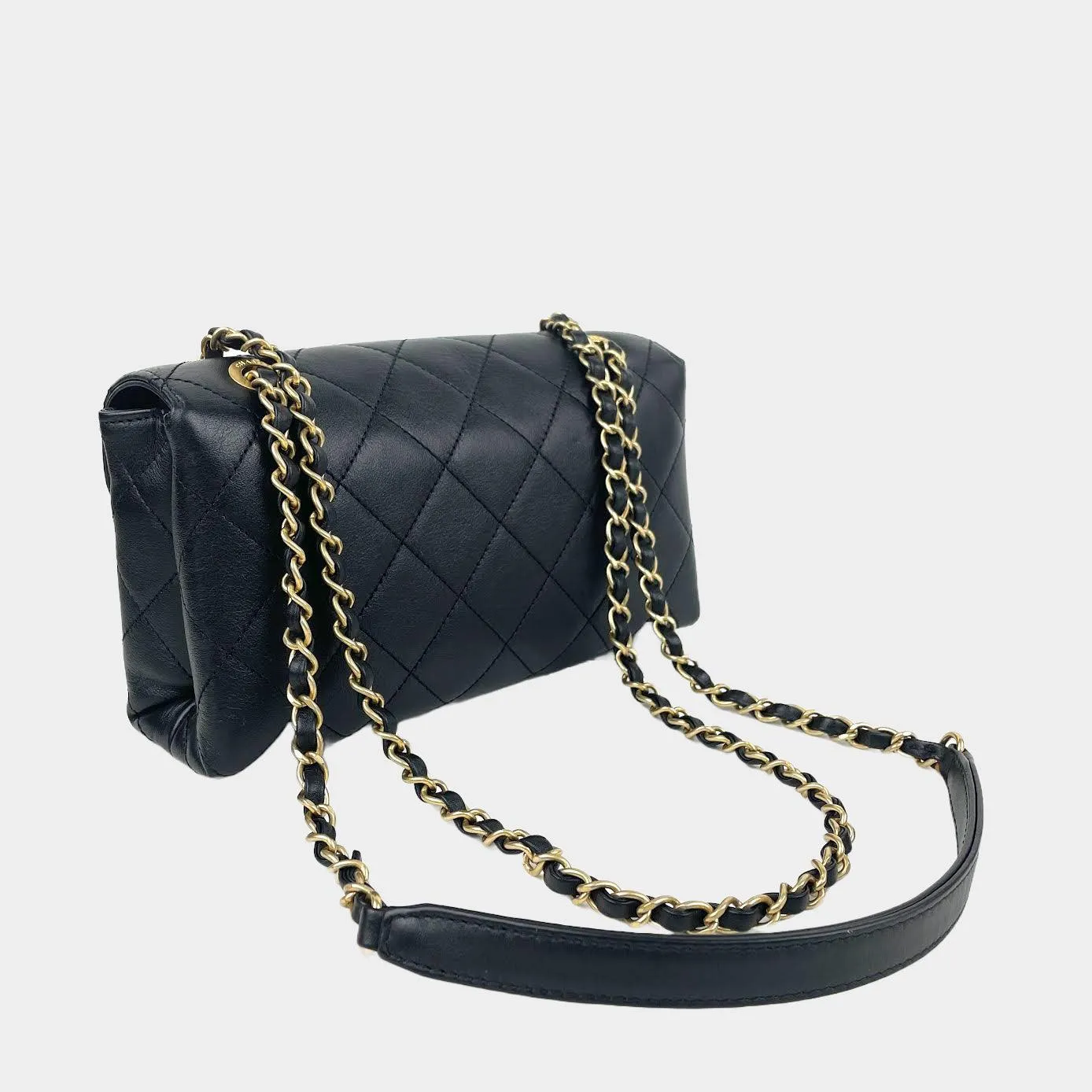 CHANEL Enchained Flap Bag -Small