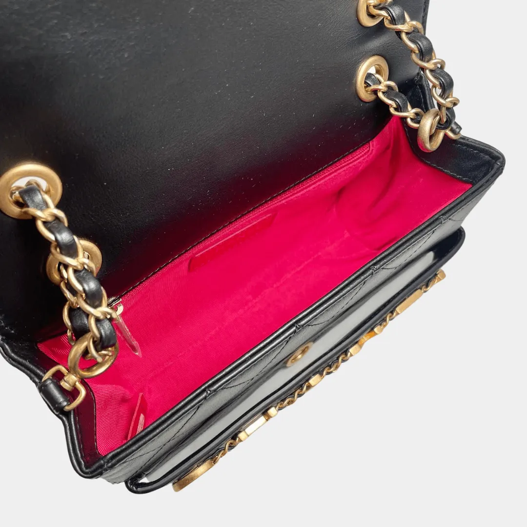 CHANEL Enchained Flap Bag -Small