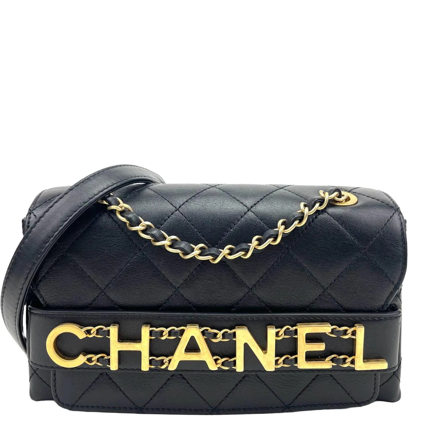 CHANEL Enchained Flap Bag -Small