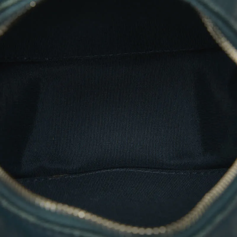 Chanel Matrases Cocomark  Chain Shoulder Bag Portfolio Green Leather  CHANEL