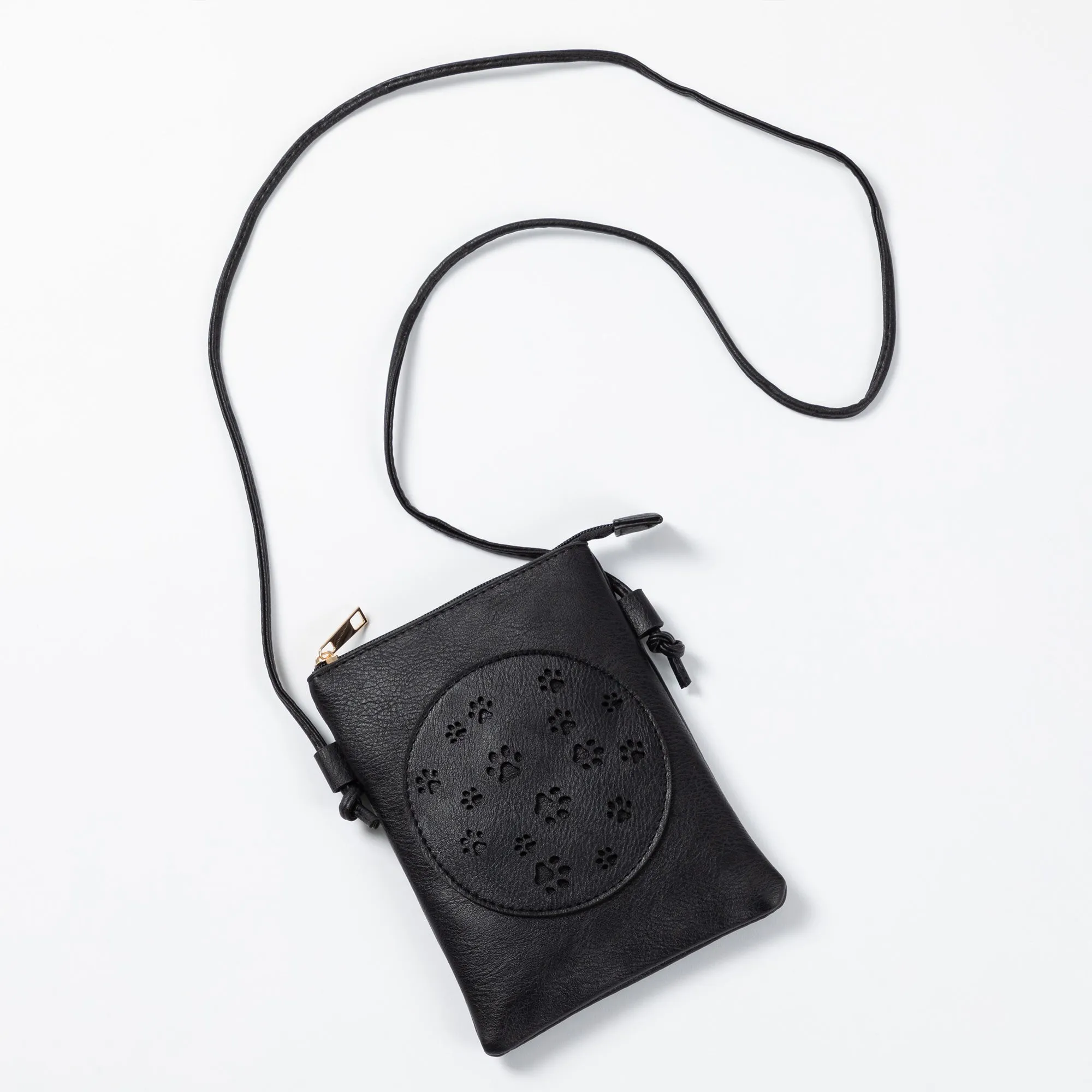 Cut Out Paws Crossbody Purse