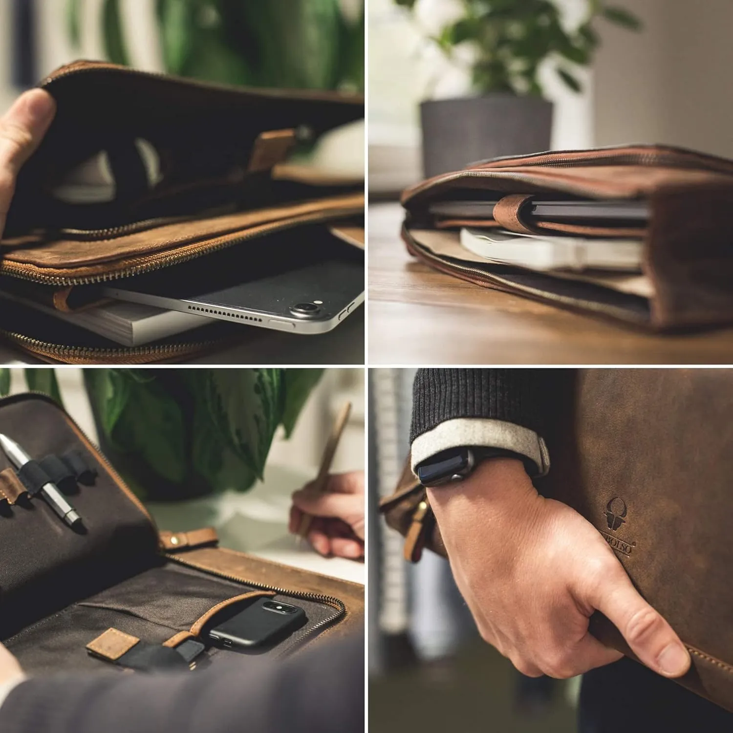 DONBOLSO Laptop Sleeve - Notebook Bag Case - Easy to Clean, Minimalist Design-Good Protection from Scratches, Bumps, and Dust