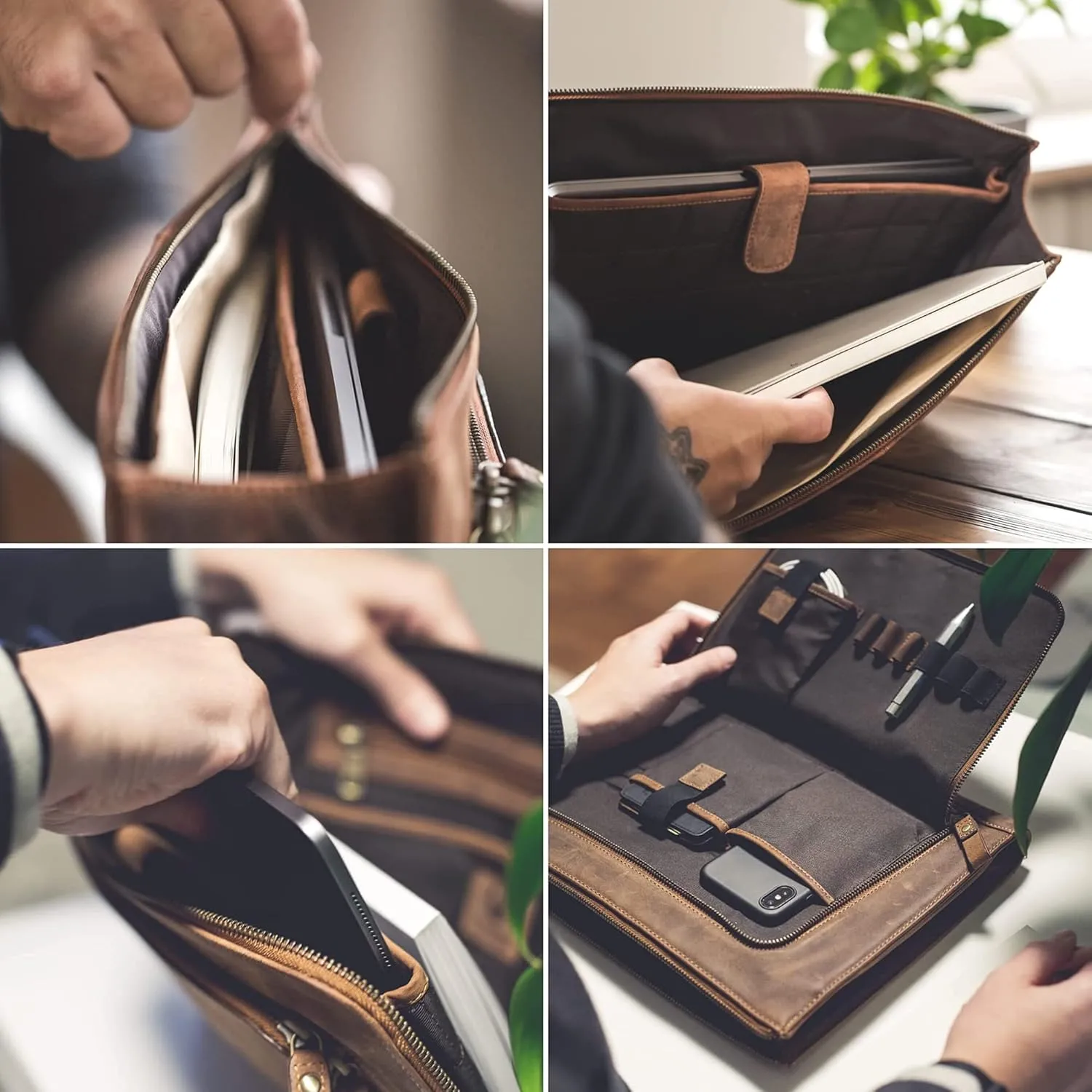 DONBOLSO Laptop Sleeve - Notebook Bag Case - Easy to Clean, Minimalist Design-Good Protection from Scratches, Bumps, and Dust