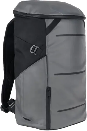 EL Upright Daypack - Premium Commuter Backpack with Laptop Compartment, USB Charging Port, Magnetic Water Bottle Pocket - Top Loading Work Backpack - 20L Carry-On Travel (Gravel/Black)