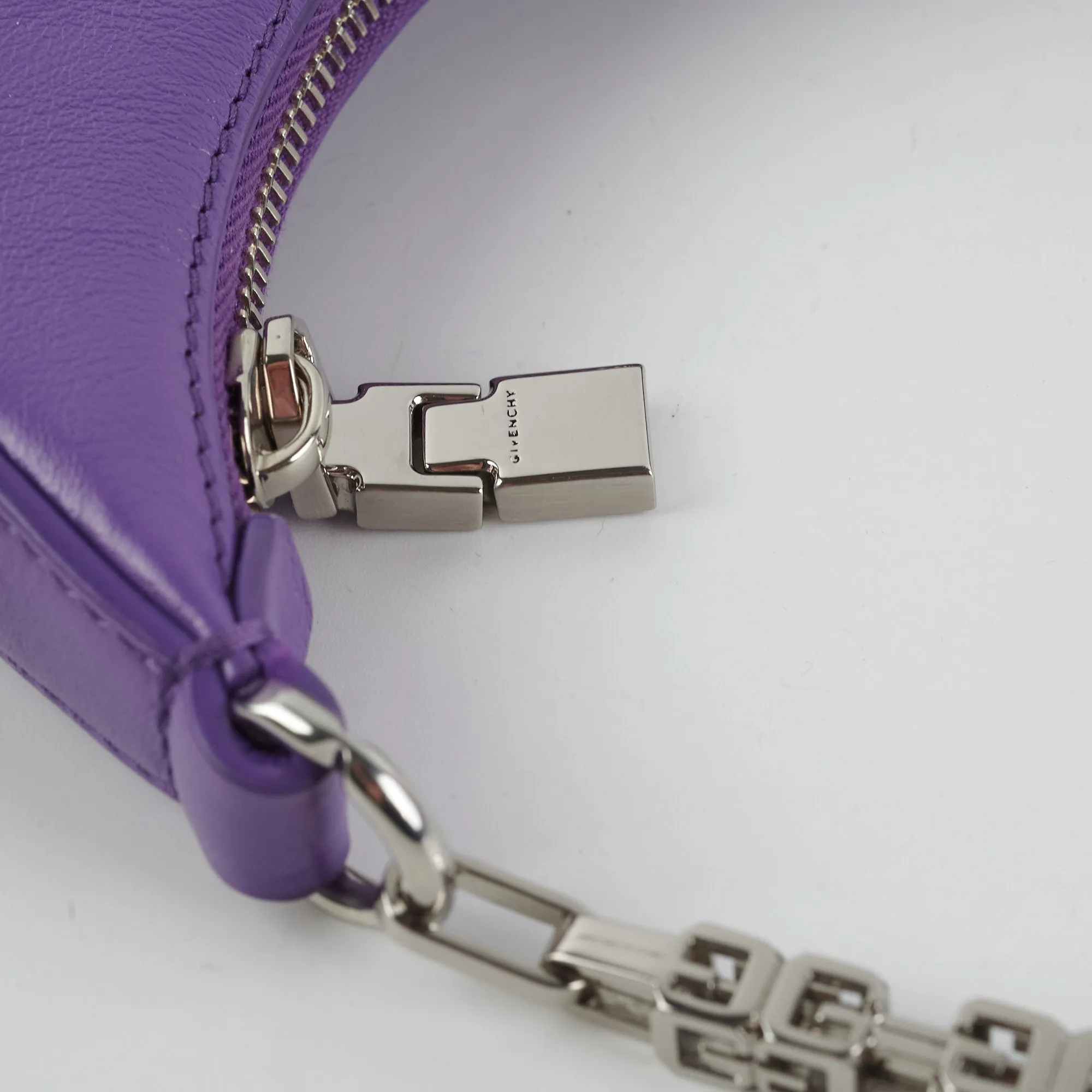 Givenchy Mini Moon Cut Out Bag Ultraviolet