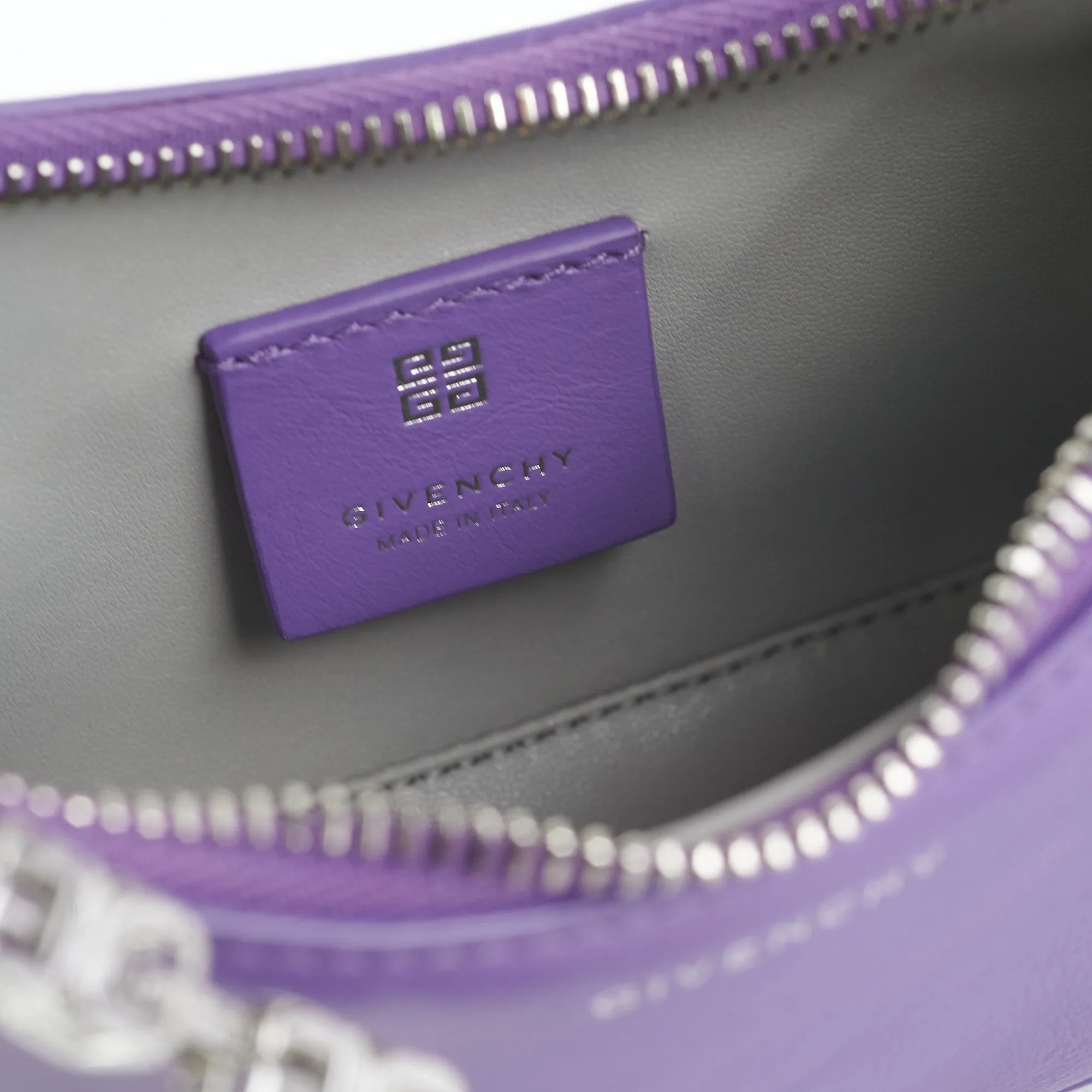 Givenchy Mini Moon Cut Out Bag Ultraviolet