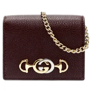 Gucci zumi gg horsebit wallet on chain mini bag