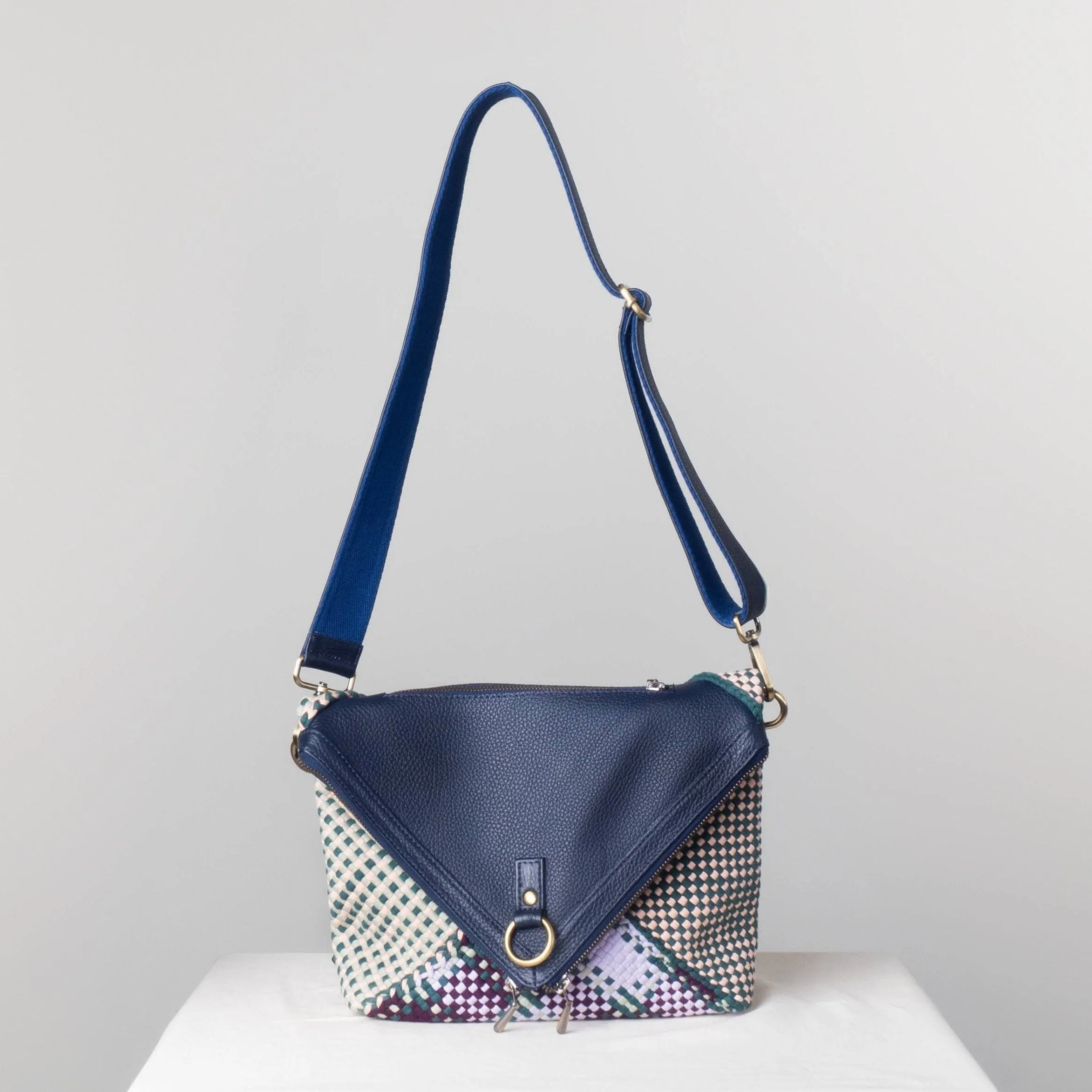 Hunter Convertible Backpack Purple, Green, & Blush