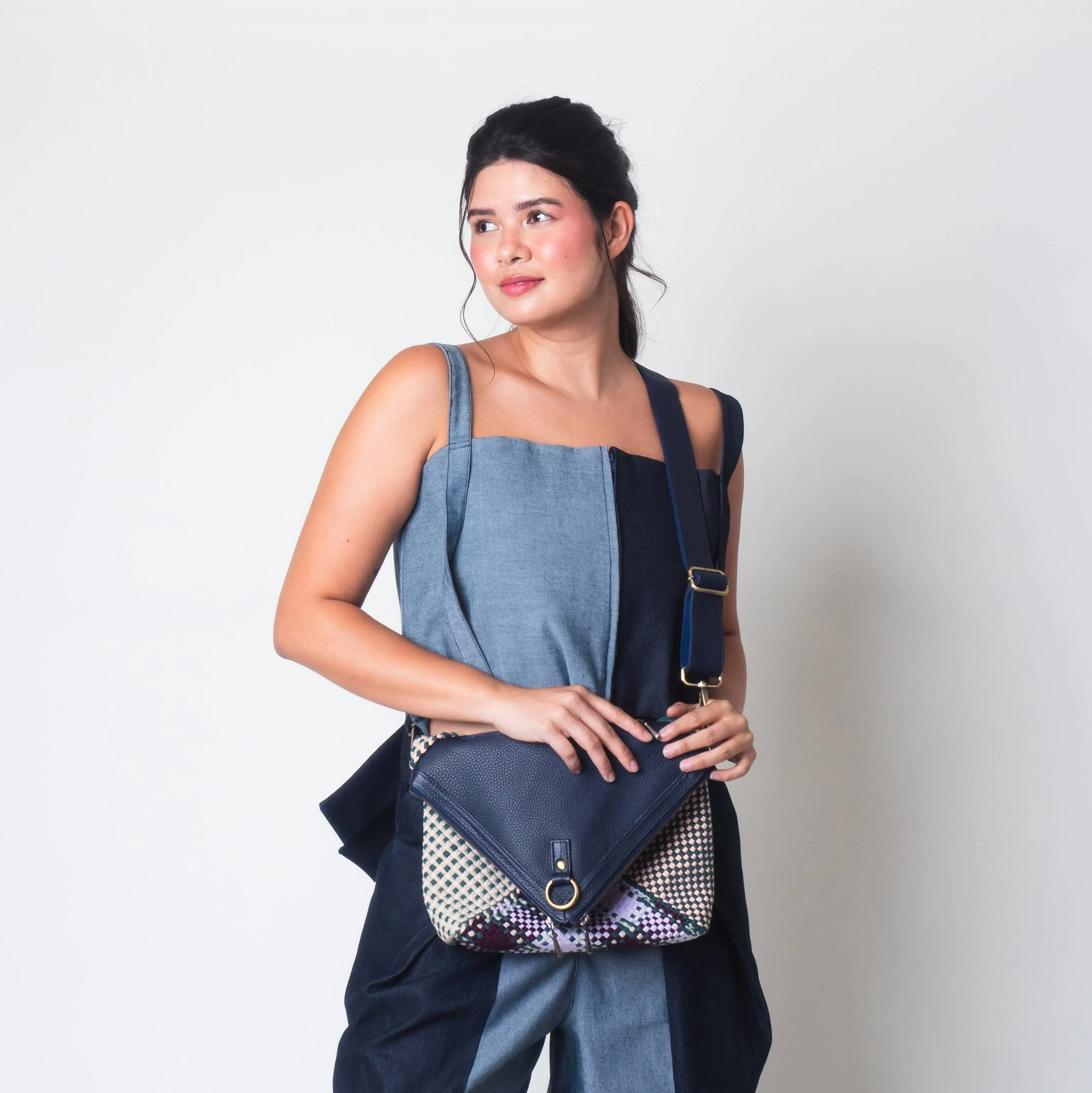 Hunter Convertible Backpack Purple, Green, & Blush