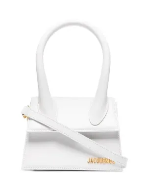 Jacquemus Le Chiquito Moyen Bag White