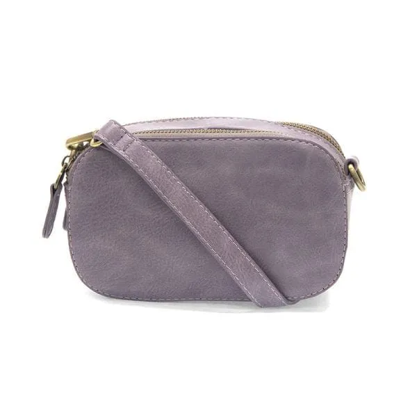 Joy Susan Layne Double Zip Mini Camera Crossbody