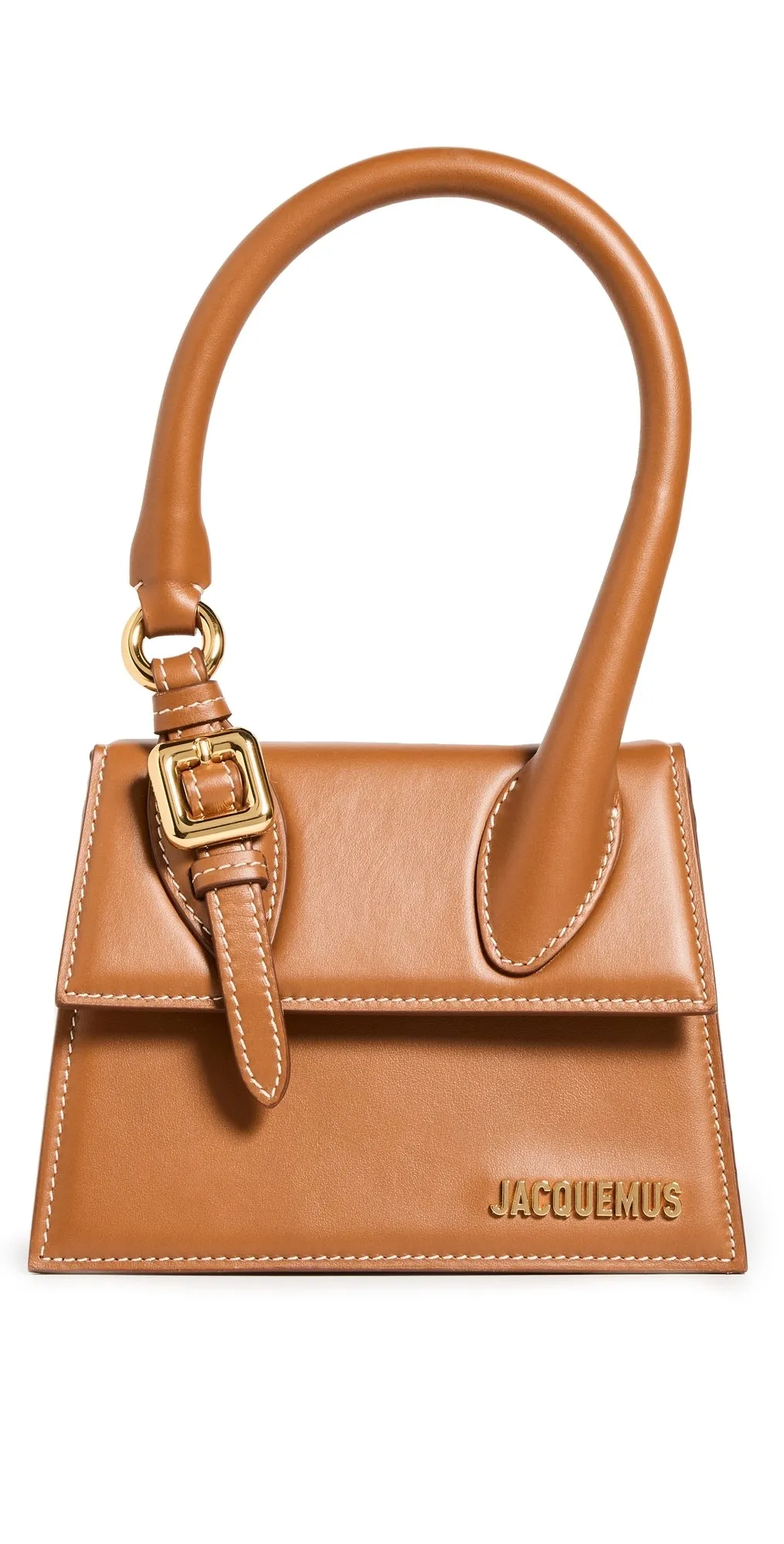 Le Chiquito Moyen Boucle Bag Light Brown 2 One Size