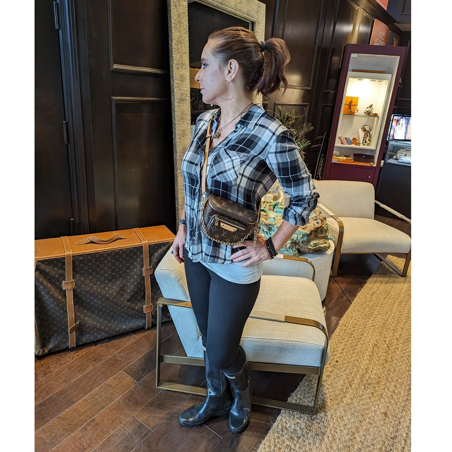 Louis Vuitton Monogram Mini Bumbag Crossbody