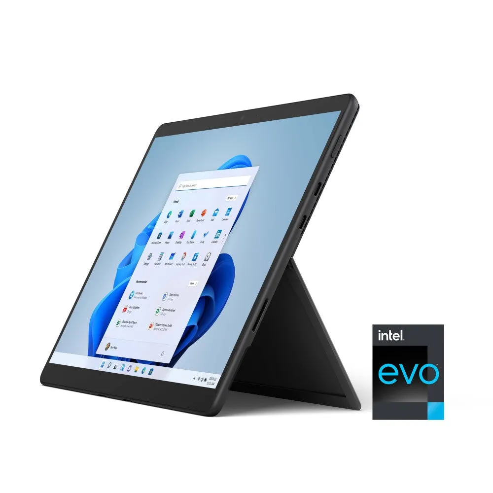 Microsoft Surface Pro 8 Laptop -  13" Touchscreen - 11th Gen Intel Core i7 Processor - 16GB Memory - 128GB SSD - Intel Iris Xe Graphics - Windows 11 Home - Graphite