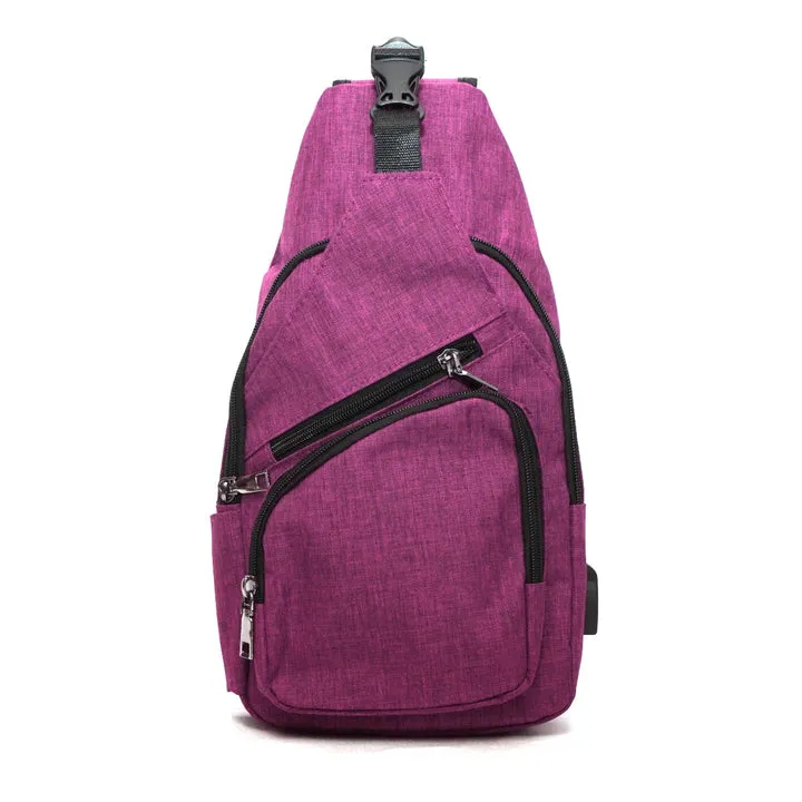 Nupouch - Anti-theft Daypack, Plum