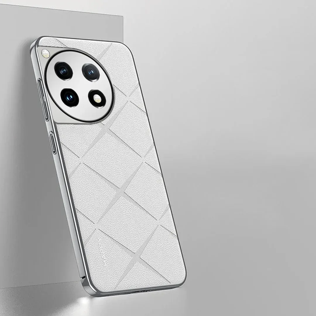 OnePlus 12R Classy High-End Leather Business Case