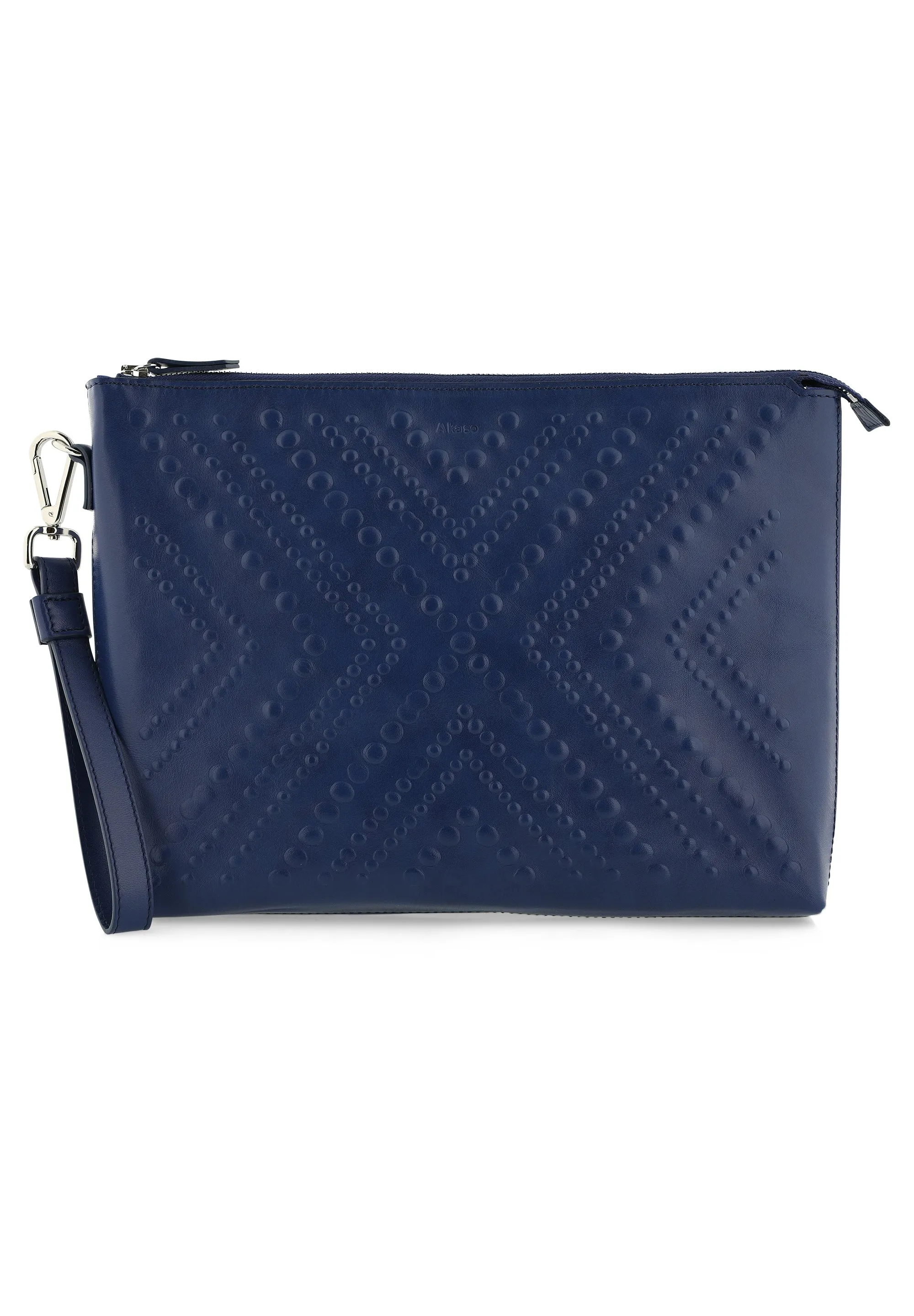 Portfolio Lamb Leather Zakaria Cobalt Blue