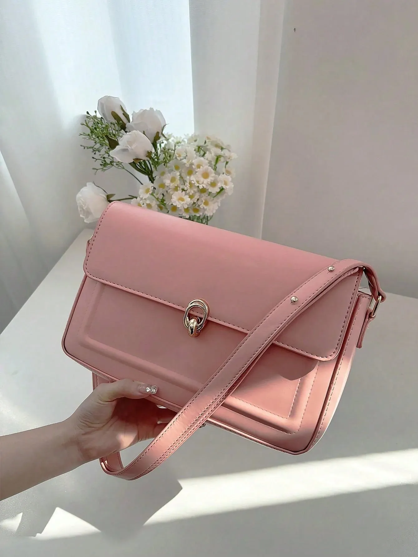 Retro women's new high-end texture niche underarm bag, crossbody shoulder bag