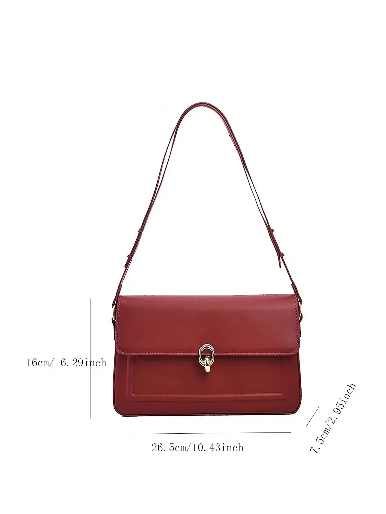 Retro women's new high-end texture niche underarm bag, crossbody shoulder bag