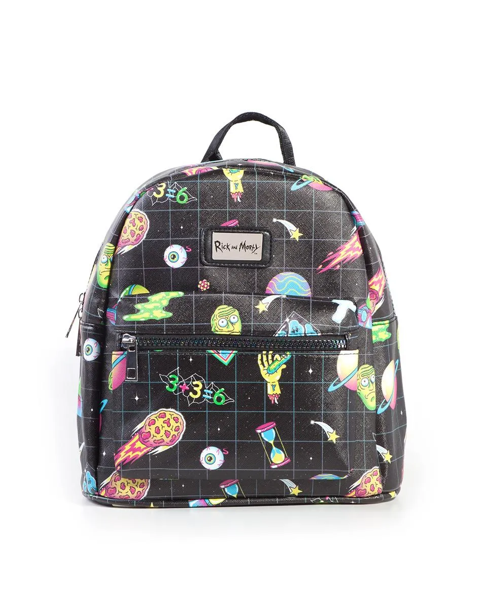 Rick and Morty All Over Print Mini Backpack