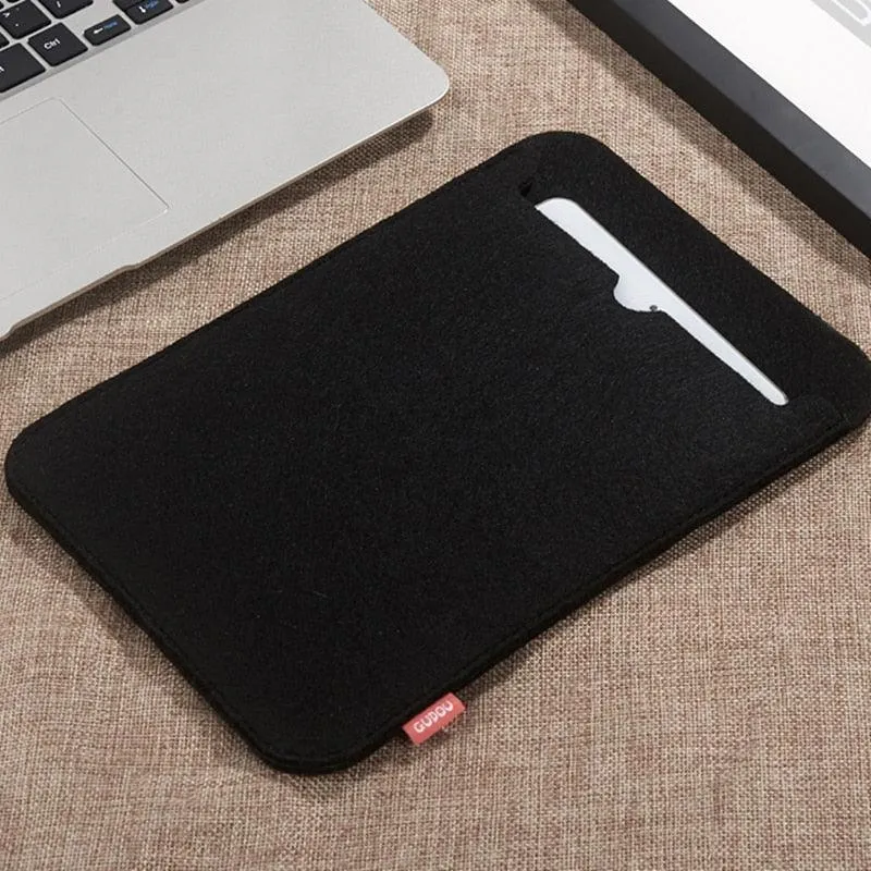 Sleeve Bag Case for iPad - Wool Felt Fabric Tablet Case