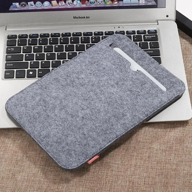 Sleeve Bag Case for iPad - Wool Felt Fabric Tablet Case