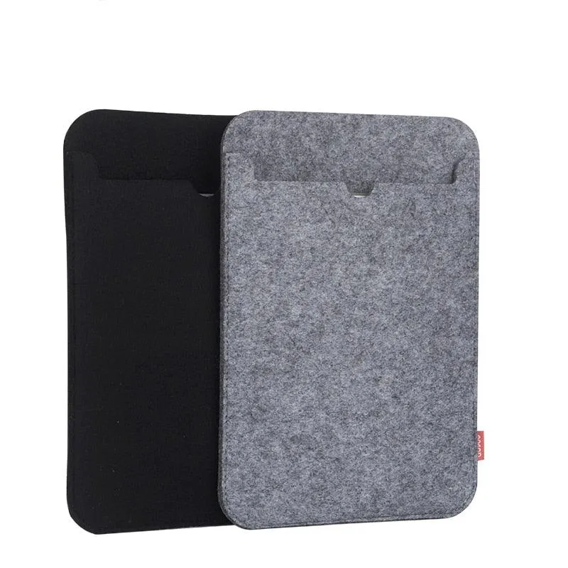 Sleeve Bag Case for iPad - Wool Felt Fabric Tablet Case