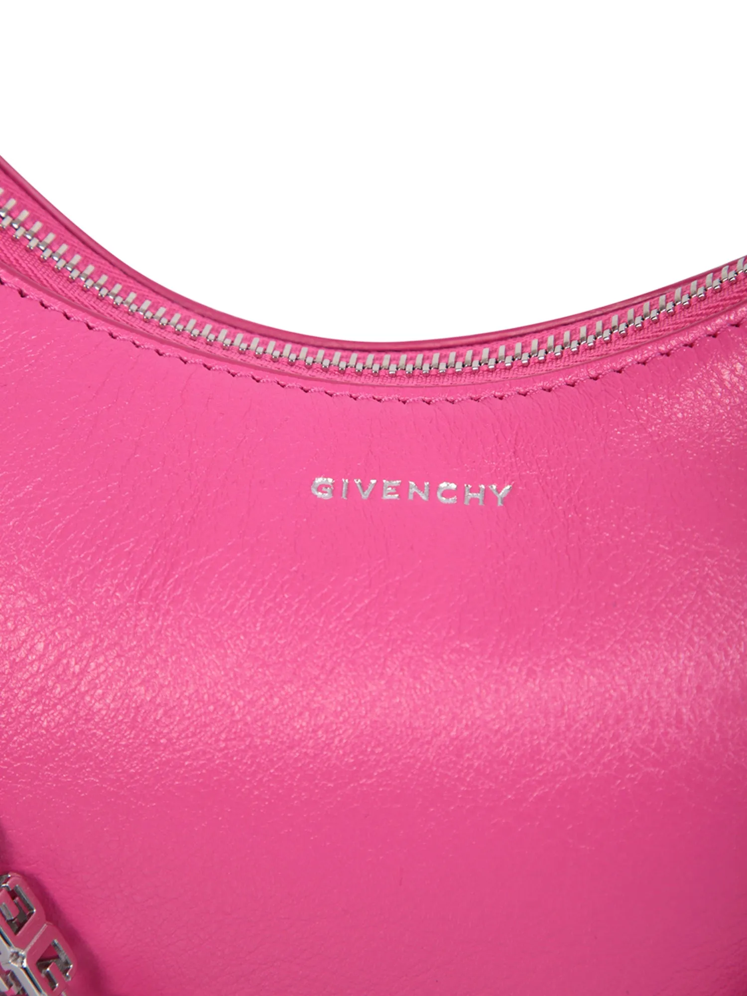 Small Moon Cut Out fuxia bag