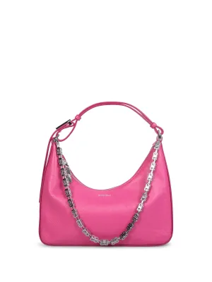 Small Moon Cut Out fuxia bag