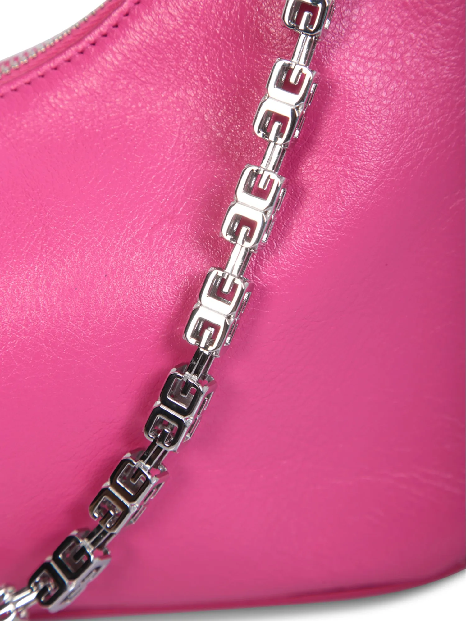 Small Moon Cut Out fuxia bag