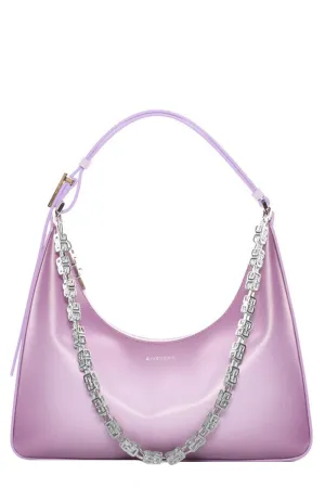 Small Moon Cut Out Hobo Bag