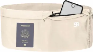 StashBandz Running Belt for Women & Men  Money Belt with 4 Large Secure Pockets (1 Zippered) | Fanny Pack & Phone Holder for Running, Travel, Hiking, and Workouts