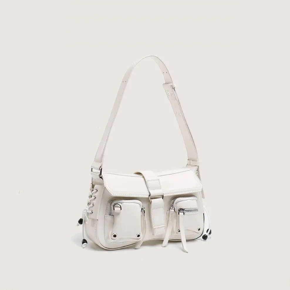 Women's Multiple Pockets Eco Leather Underarm Shoulder Bags