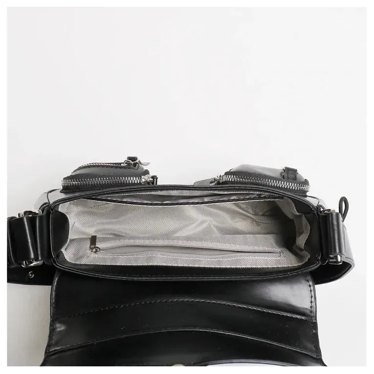 Women's Multiple Pockets Eco Leather Underarm Shoulder Bags