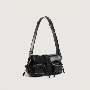 Women's Multiple Pockets Eco Leather Underarm Shoulder Bags